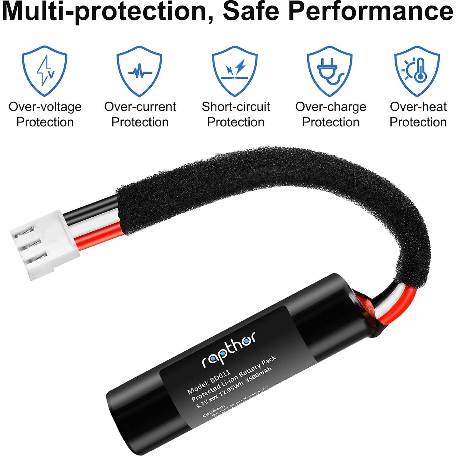 Batería Recargable Rapthor 3500mAh para Altavoz Harman Kardon