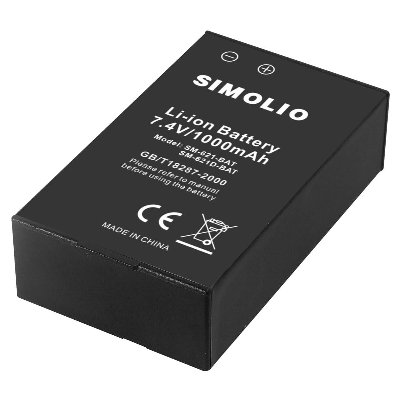 Batería recargable Li-ion Simolio SM-621/SM-621D 7.4V 1000mAh