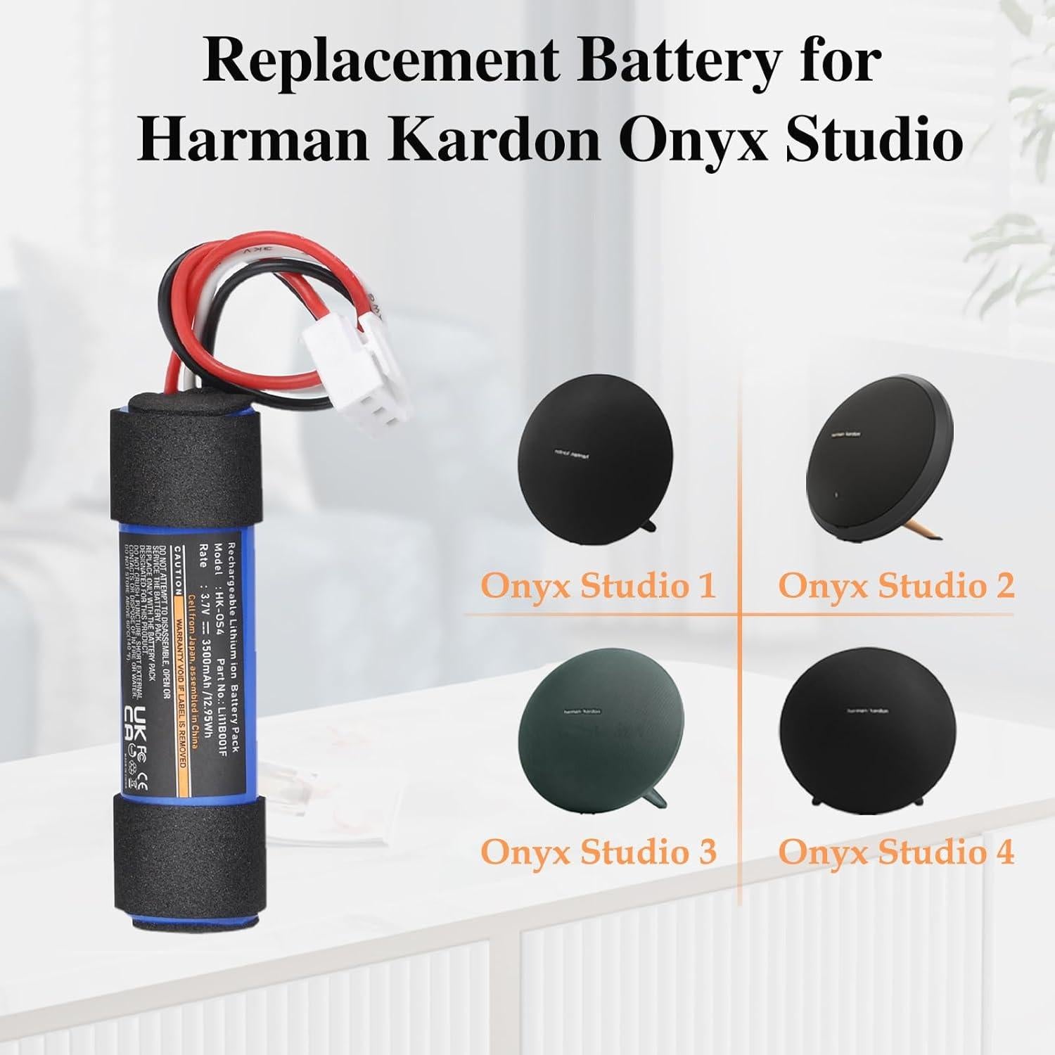 Batería de Reemplazo Harman Kardon Onyx Studio 1-4 3500mAh