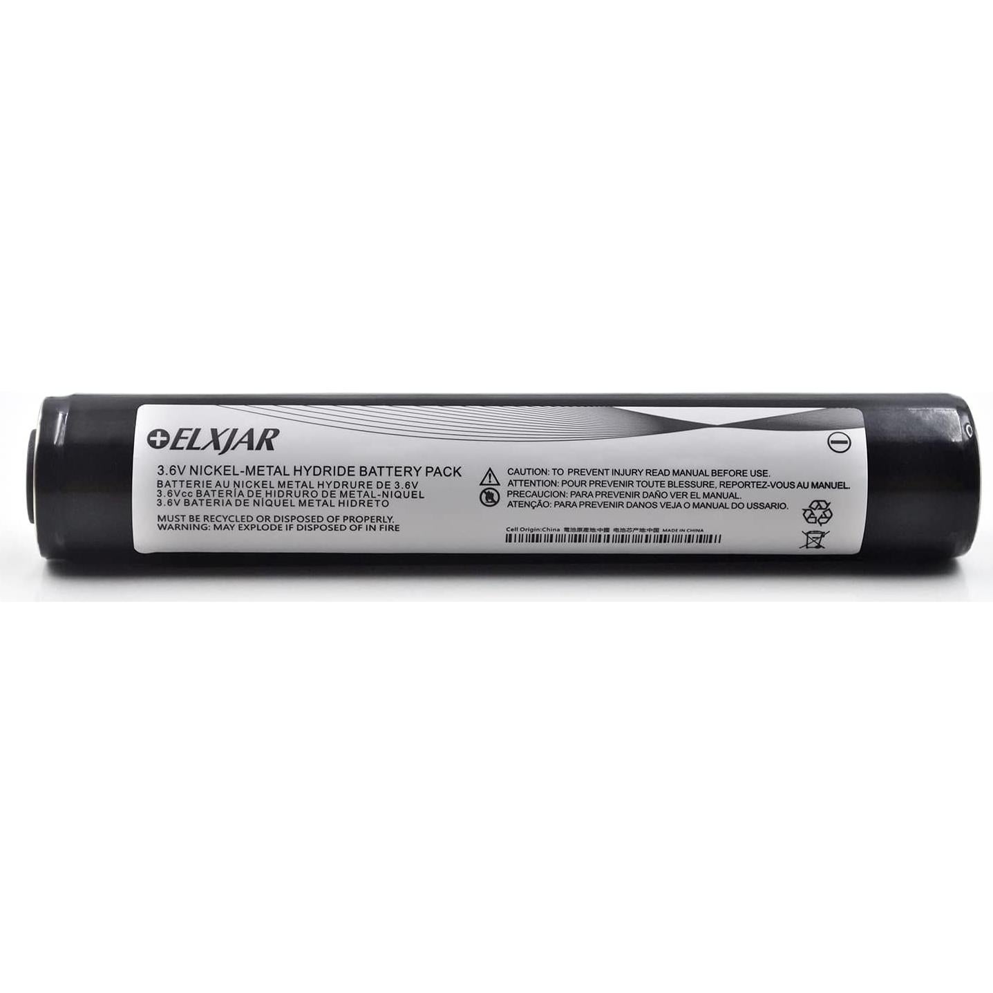 Batería Recargable Ni-MH 3.6V 3000mAh elxjar 2-Pack