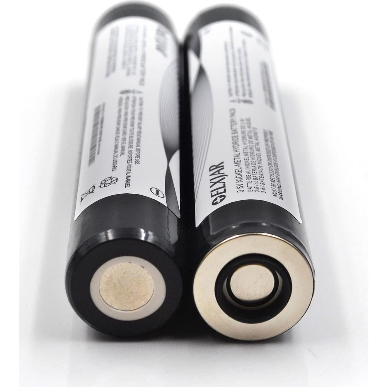 Batería Recargable Ni-MH 3.6V 3000mAh elxjar 2-Pack