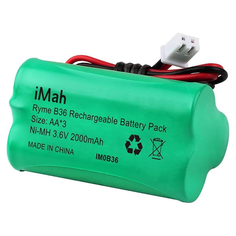 Batería Recargable Ni-MH iMah B36 3.6V 2000mAh para Linterna