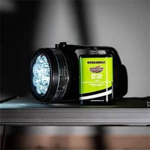 Batería de Linterna 6V Interstate Batteries DRY1403 Paquete de 6