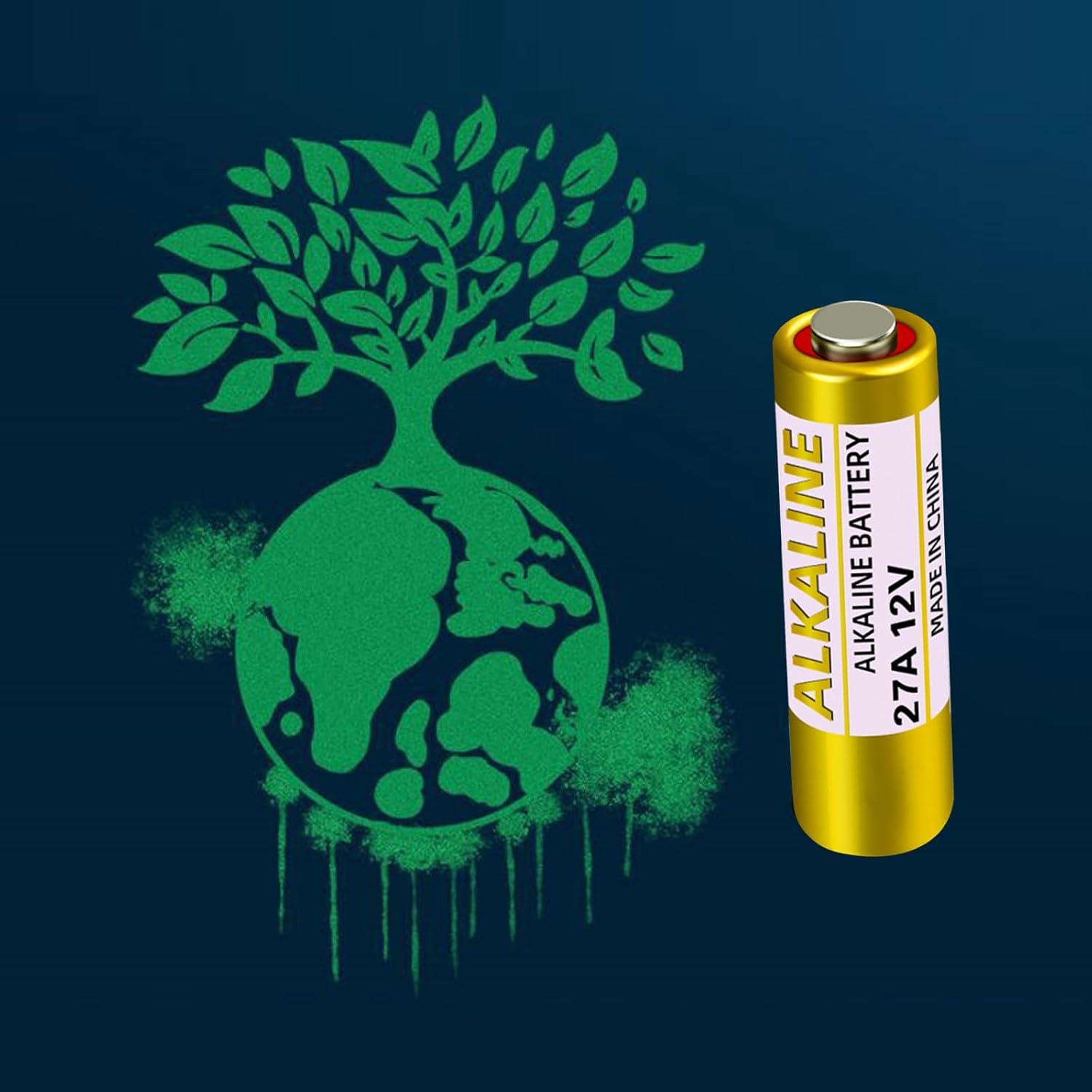 Batería Alcalina 27A 12V Yixun - Paquete de 10 Unidades