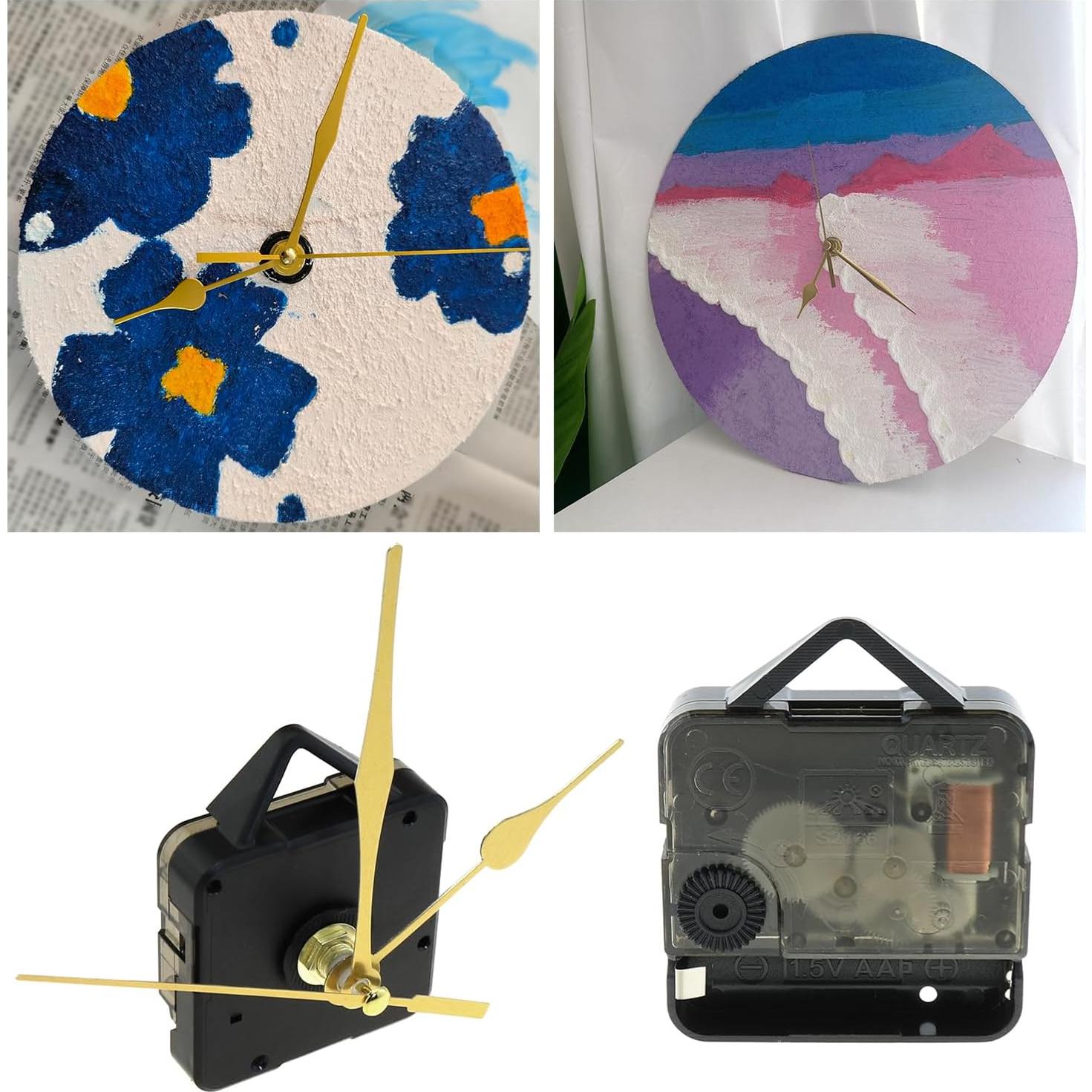 Mecanismo de Reloj Silencioso LUORNG para DIY 12mm AA