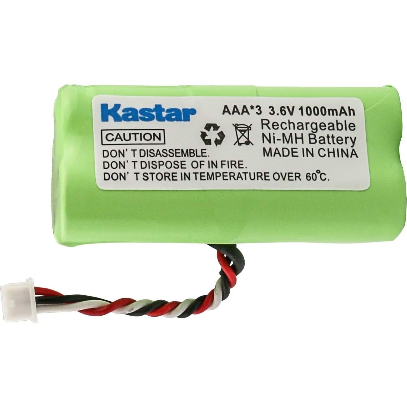 Baterías Recargables Kastar AAA 1000mAh 6-Pack para Zebra/Motorola