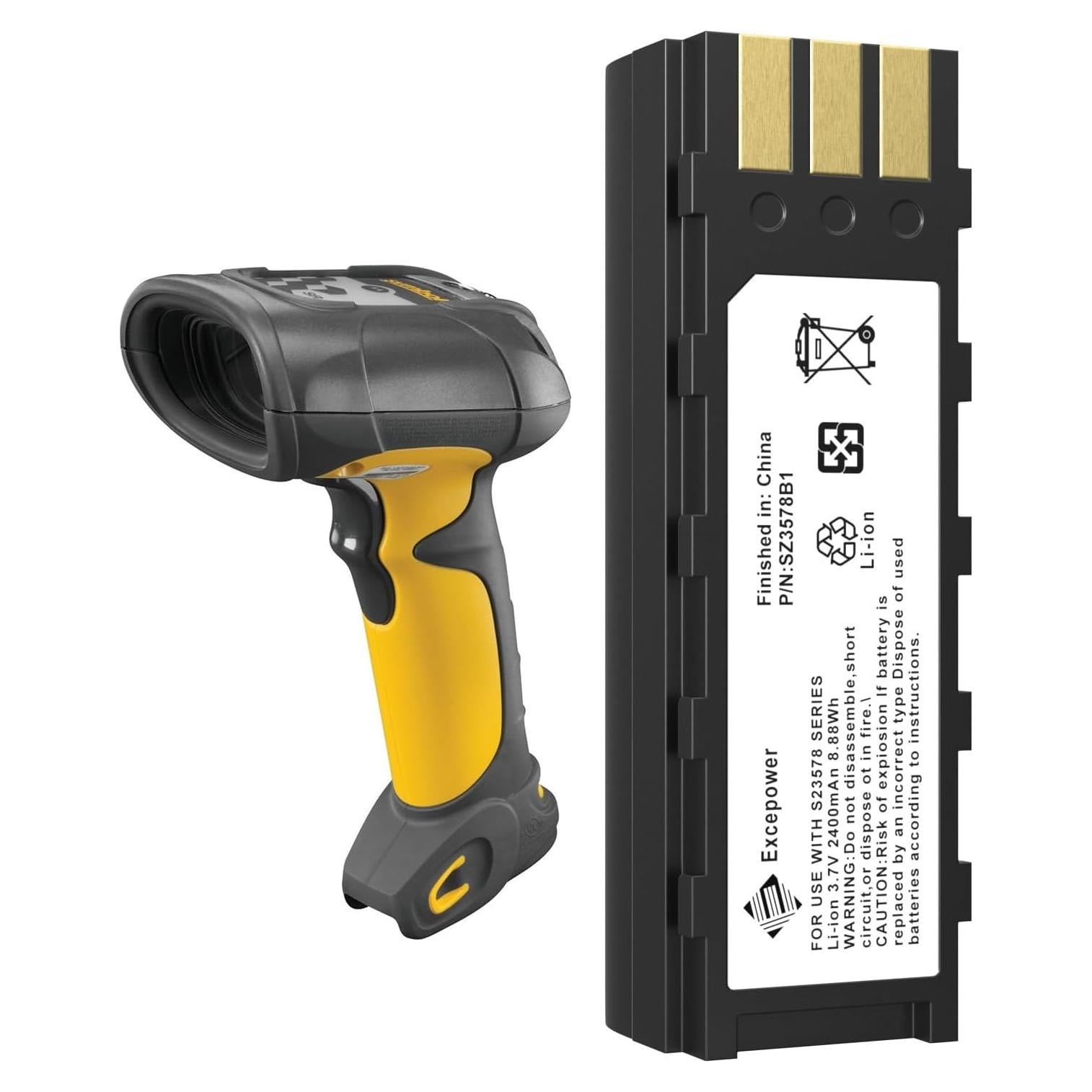 Batería de Reemplazo Zebra Symbol DS3478 67.6g 21-62606-01