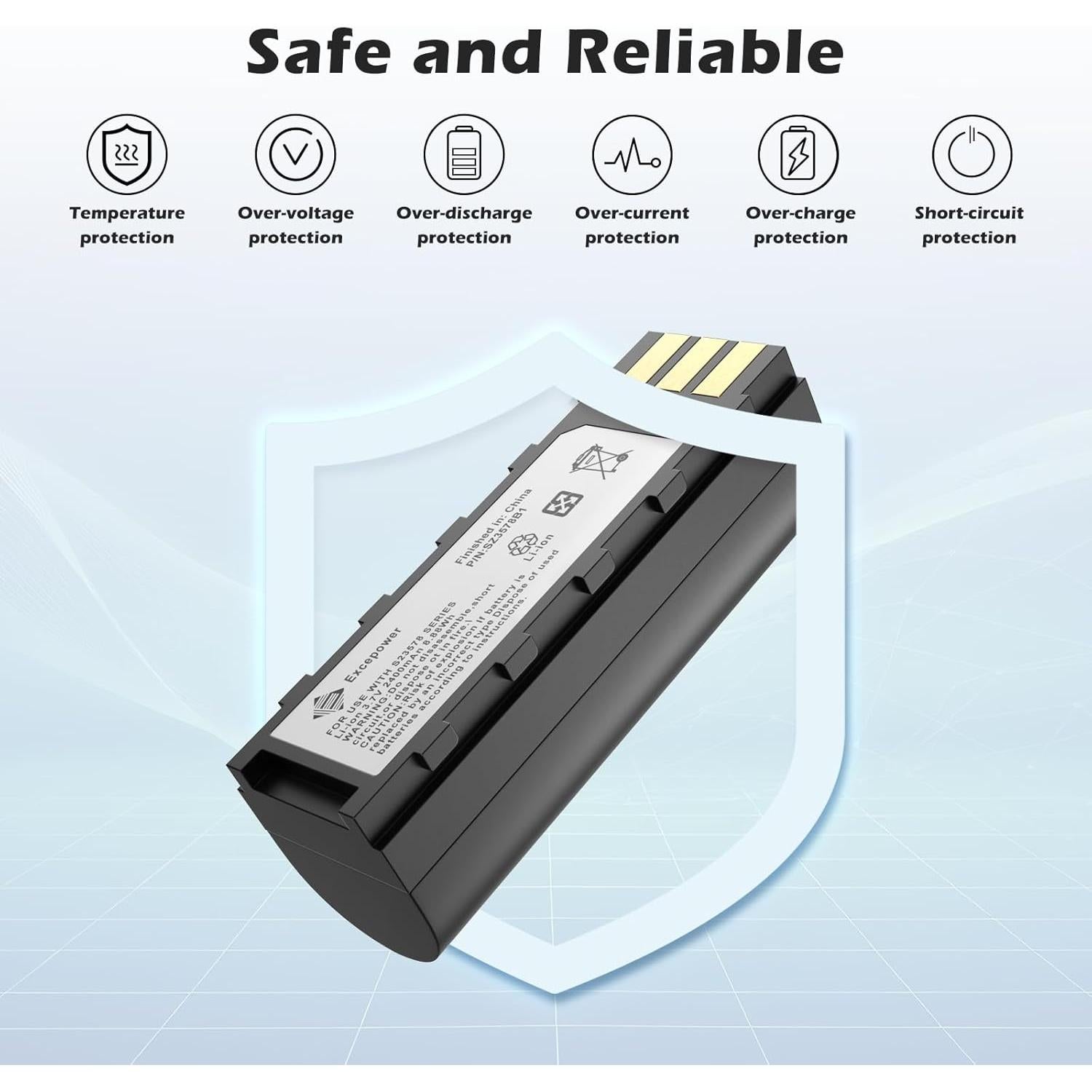 Batería de Reemplazo Zebra Symbol DS3478 67.6g 21-62606-01