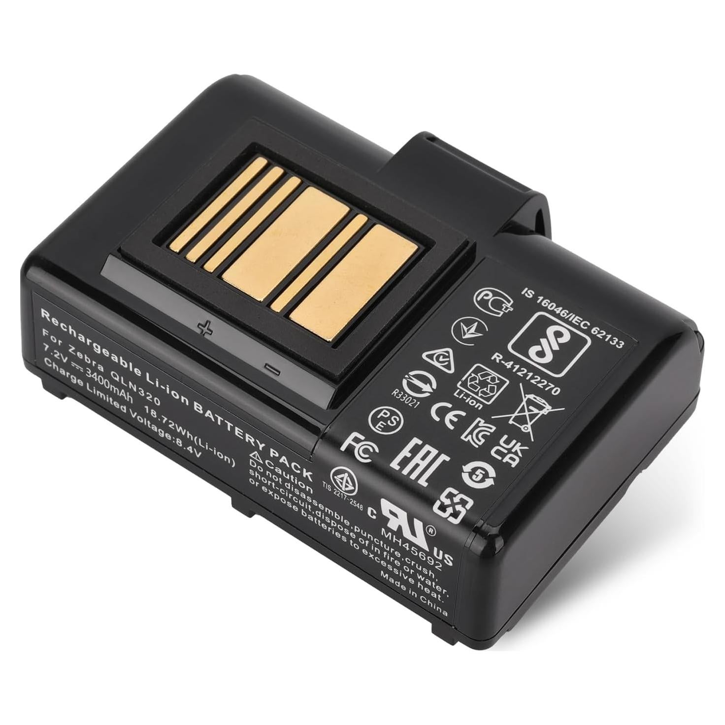 Batería de 3400mAh para impresora Zebra ZQ520 QLN320