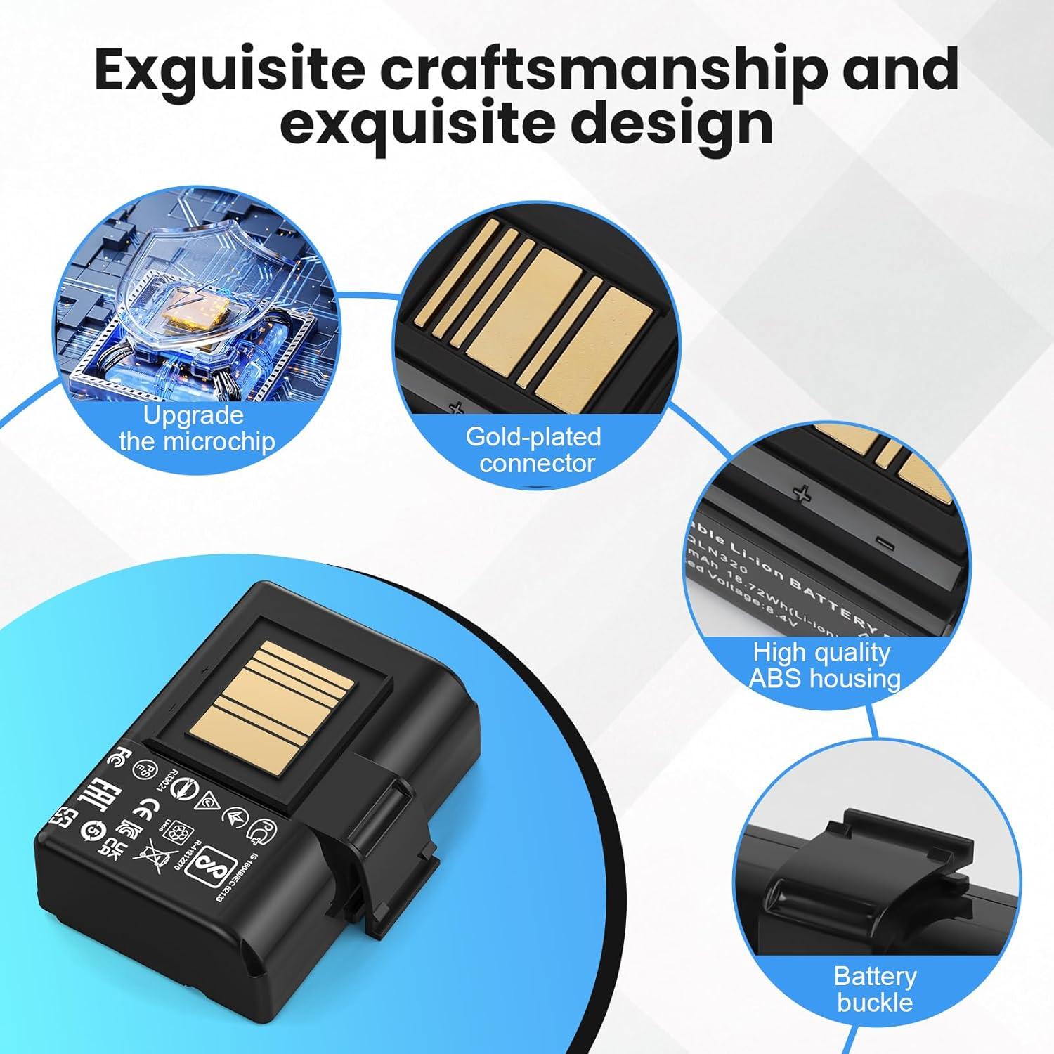 Batería de Reemplazo EGOWAY 2600mAh para Impresoras Zebra