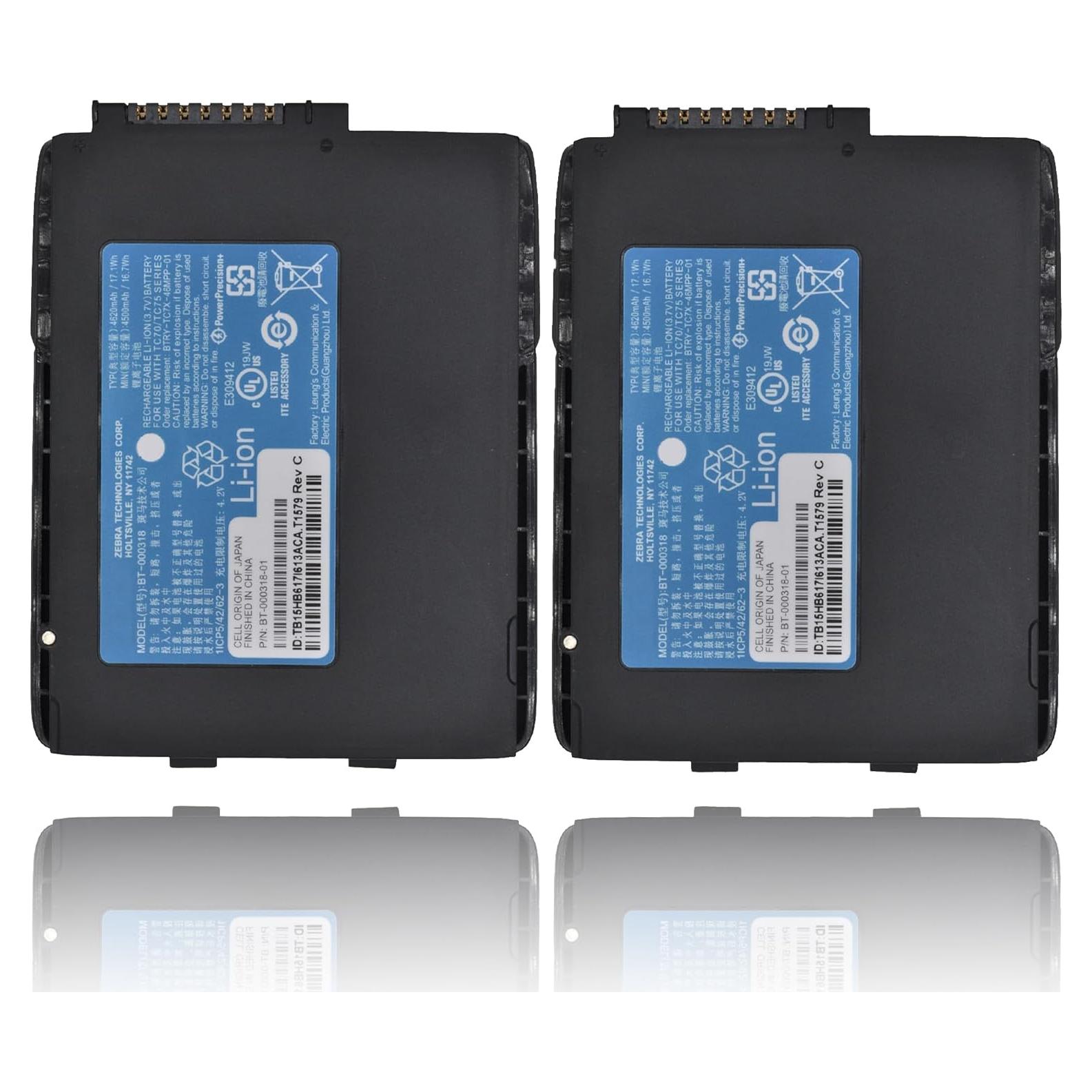 Paquete de 2 Baterías de Reemplazo ANCBD BT-000318 4620mAh