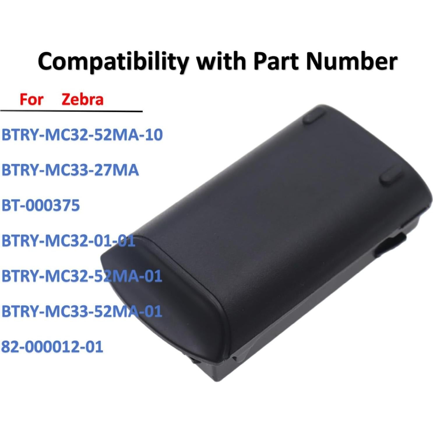 Batería de Reemplazo Youejoeq para Escáner MC3200 4800mAh