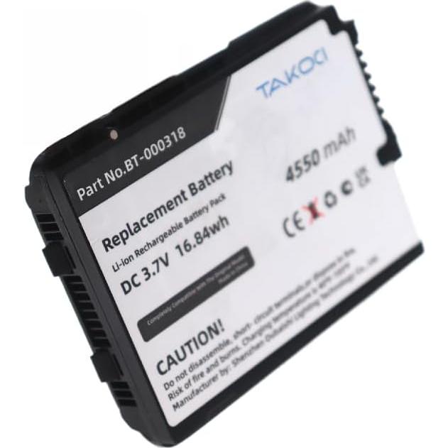 Batería de Reemplazo Li-ion 4550mAh Youejoeq para Zebra TC70 TC75