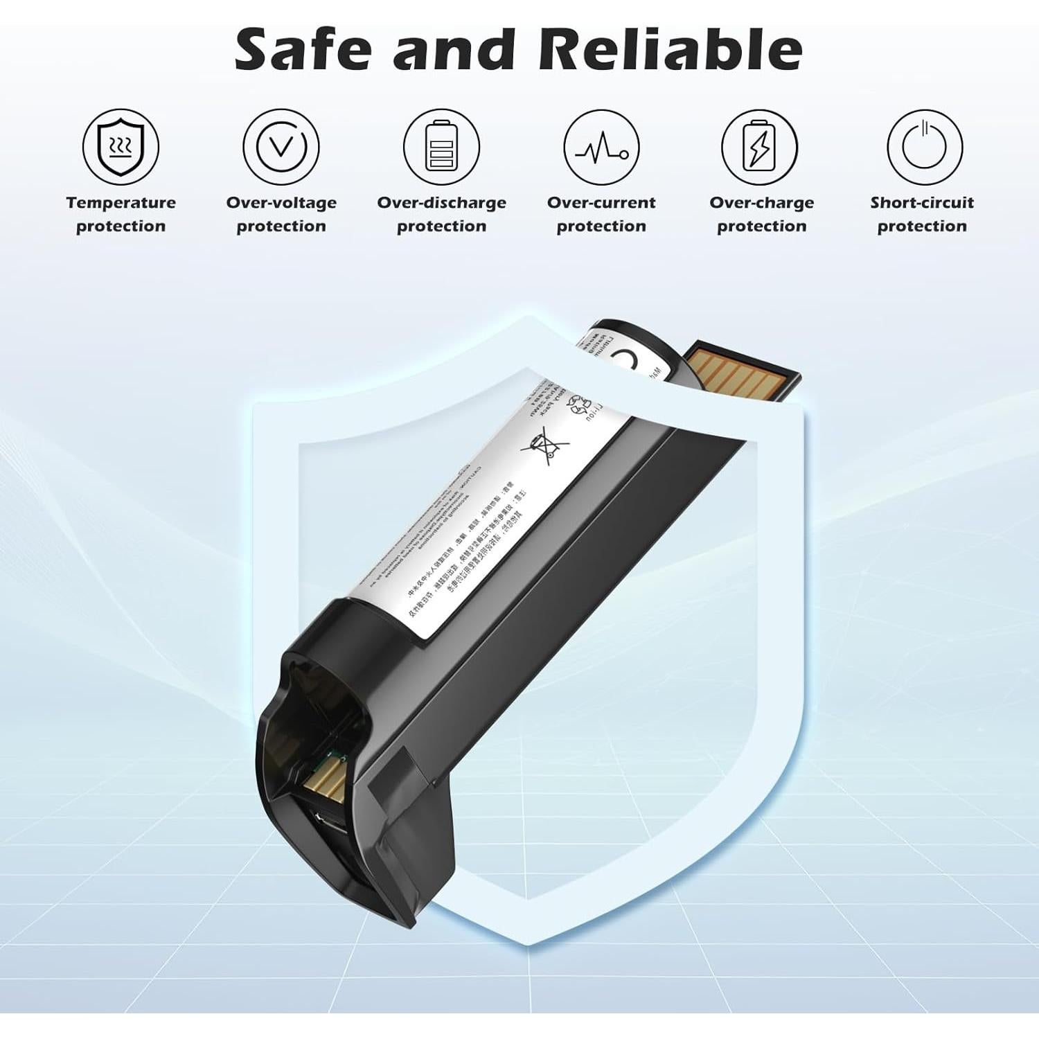 Batería de Reemplazo Zebra para Escáner DS2278 DS2208 CR2278