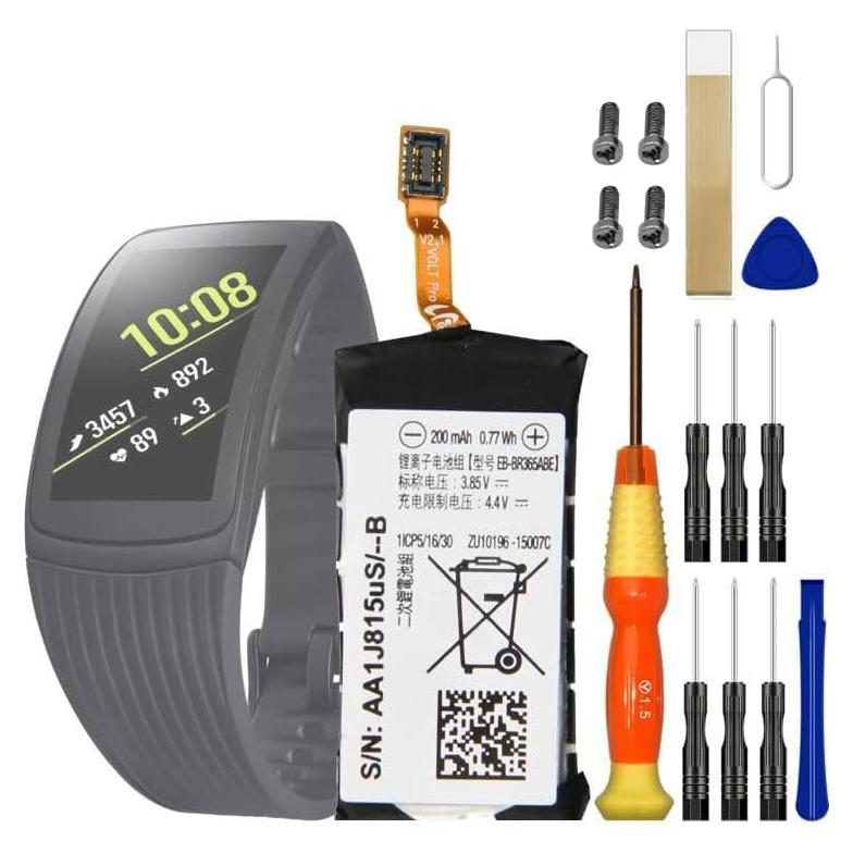Batería de Reemplazo WUHAO para Samsung Gear Fit 2 Pro EB-BR365ABE