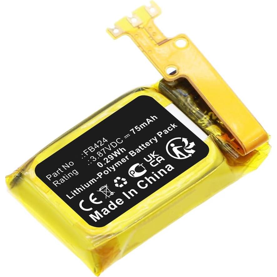 Batería Recargable 75mAh MPF para Fitbit Inspire 3 FB424