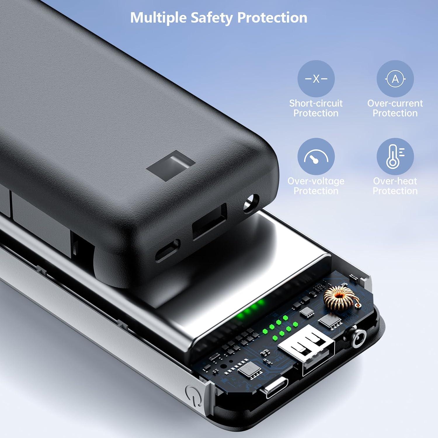 Banco de Batería Calentado 30000mAh VINTELEIN 12V/7.4V