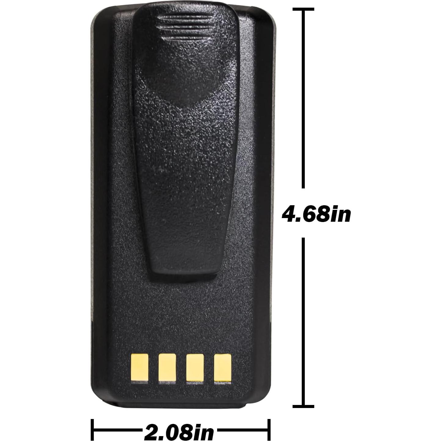 Paquete de 5 Baterías Li-ion 7.4V 2600mAh Motorola PMNN4476A