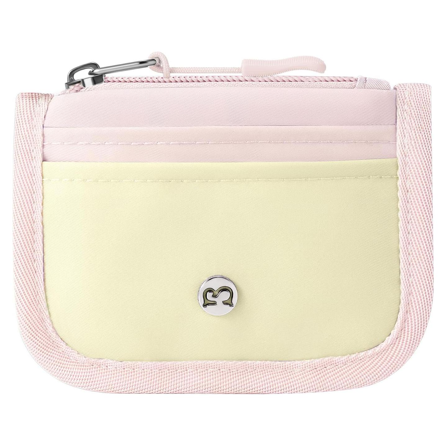 Billetera delgada Babysun con RFID y anillo para llaves