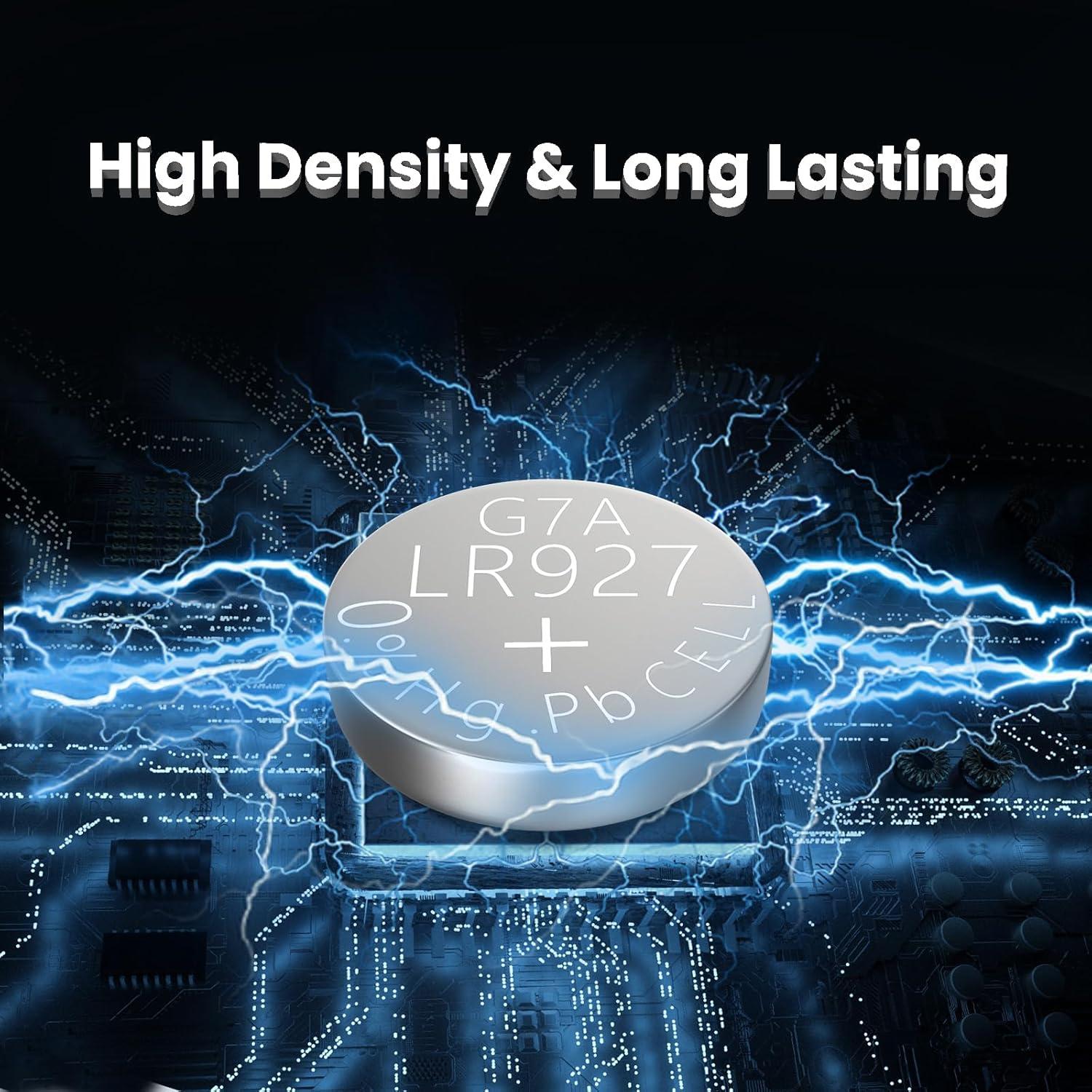 Baterías de Reloj SR927SW Hilocell Paquete de 20 Alcalinas 1.55V