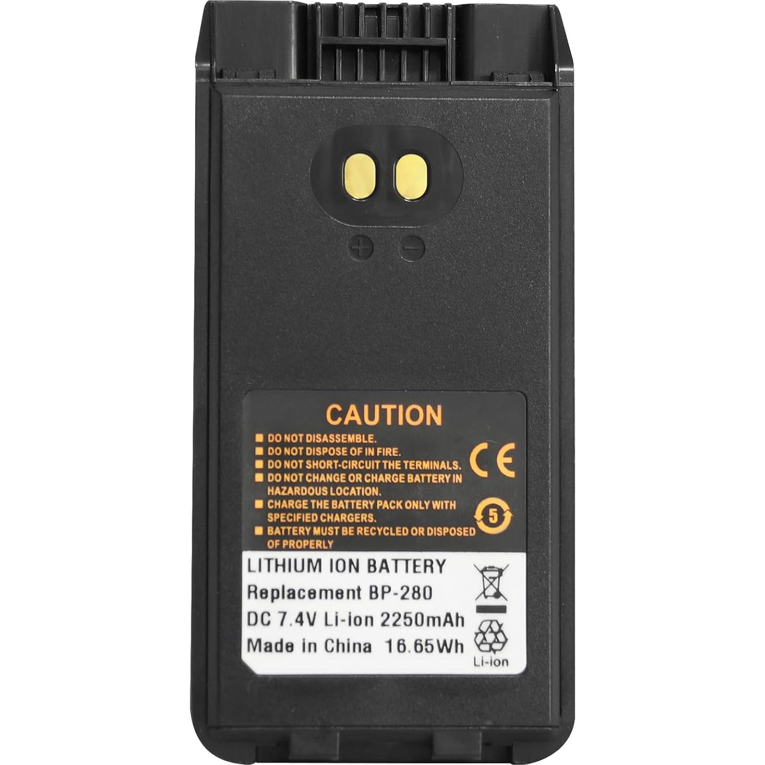 Batería de Radio Bidireccional Nobrand BP-280 2250mAh Li-Ion