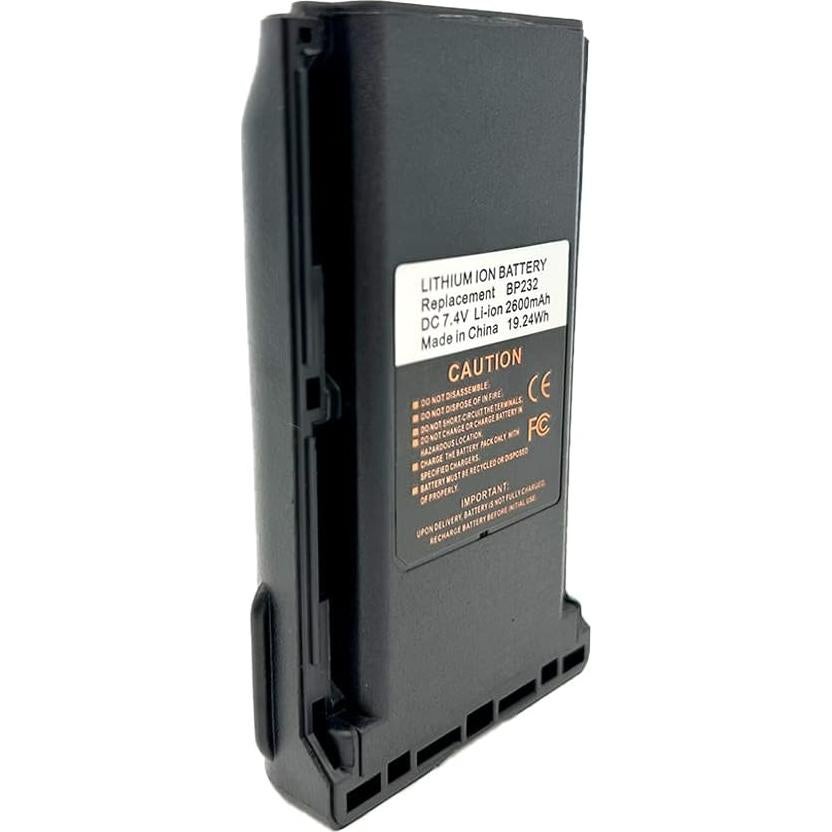 Batería Li-ion 2600mAh Kaqiusha BP-232 Reemplazo Radio