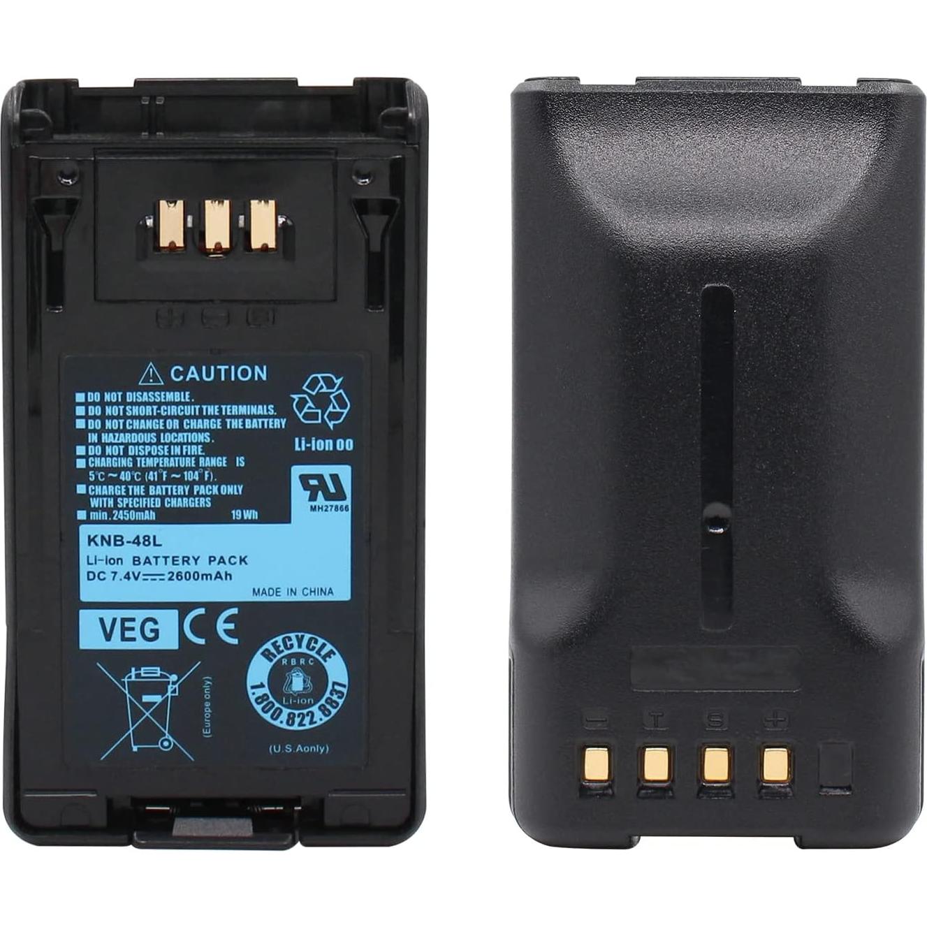 Batería de Litio-Ion KNB-48L 7.4V 2600mAh Accessoryway