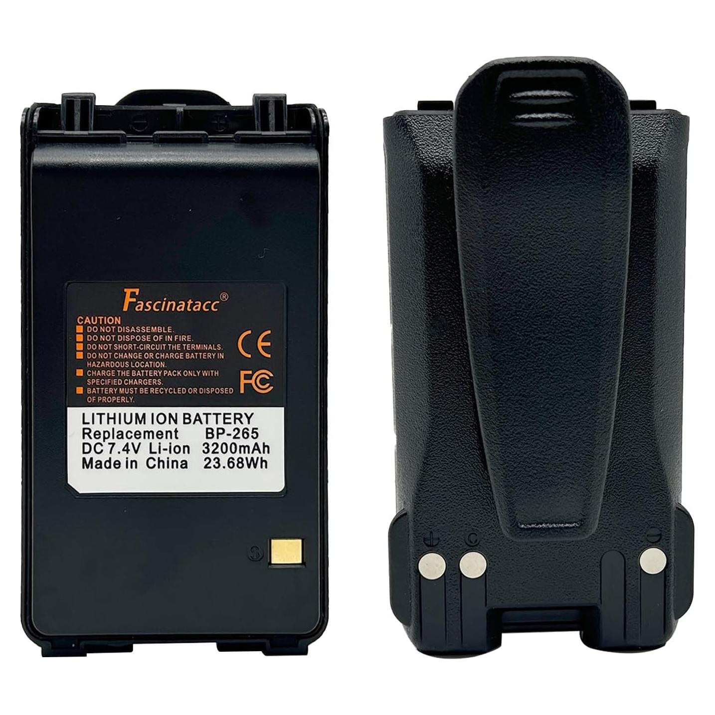 Batería Li-ion 3200mAh Kaqiusha BP-265 para Radio Portátil