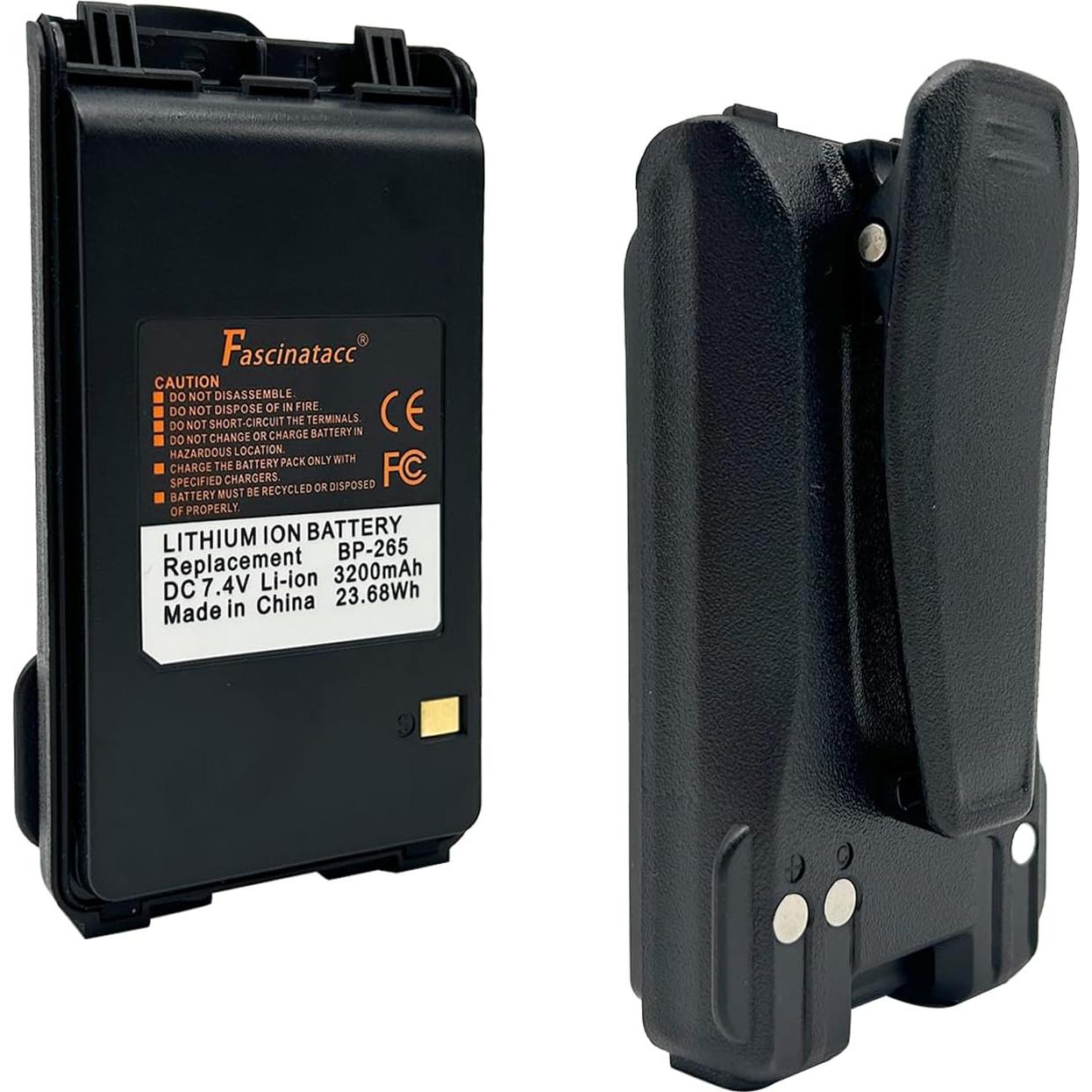 Batería Li-ion 3200mAh Kaqiusha BP-265 para Radio Portátil