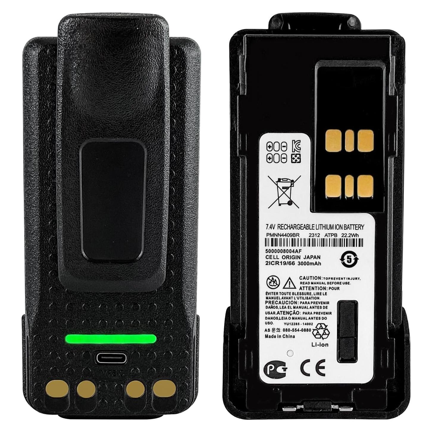 Batería de Reemplazo 3000mAh JINTION para Motorola PMNN4409