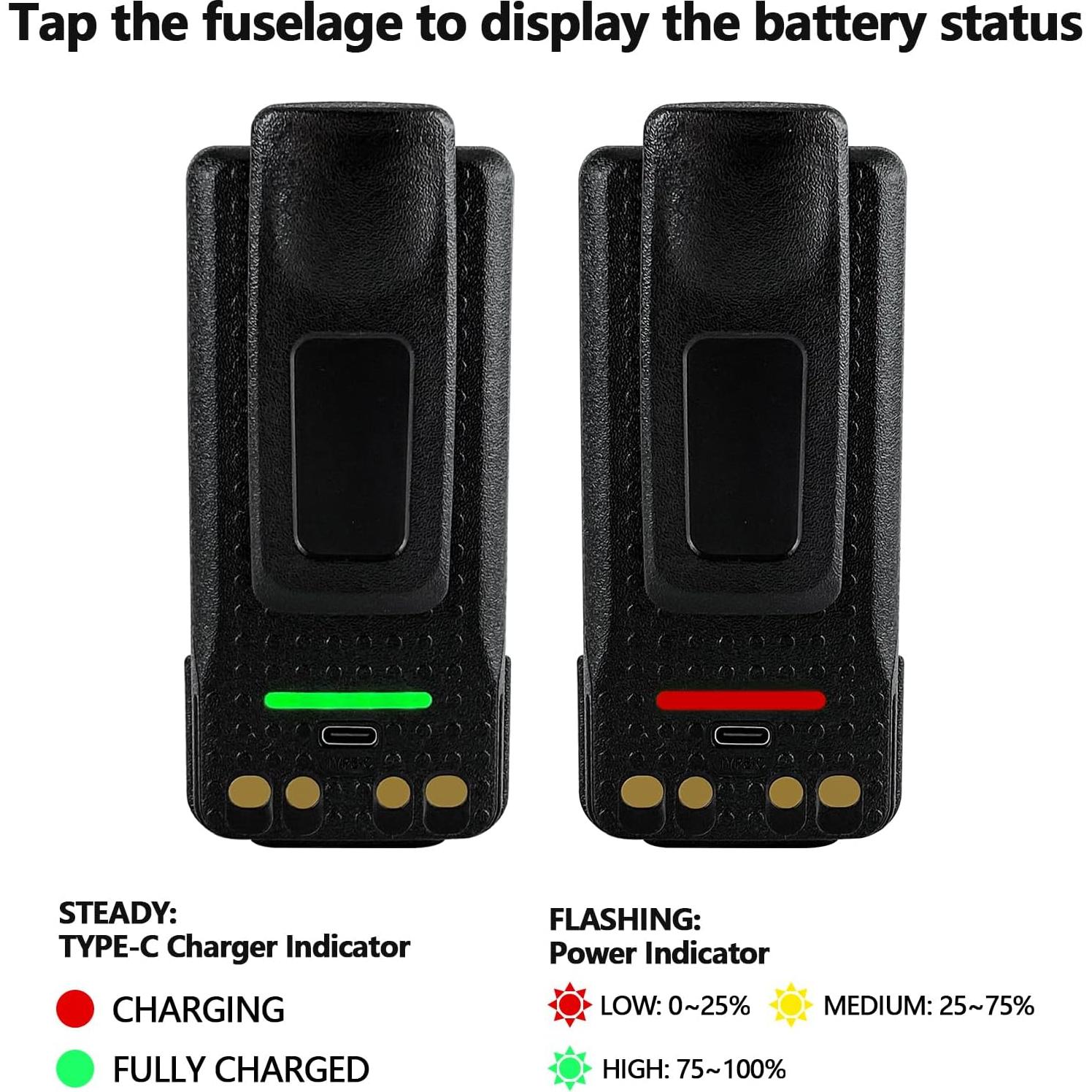 Batería de Reemplazo 3000mAh JINTION para Motorola PMNN4409