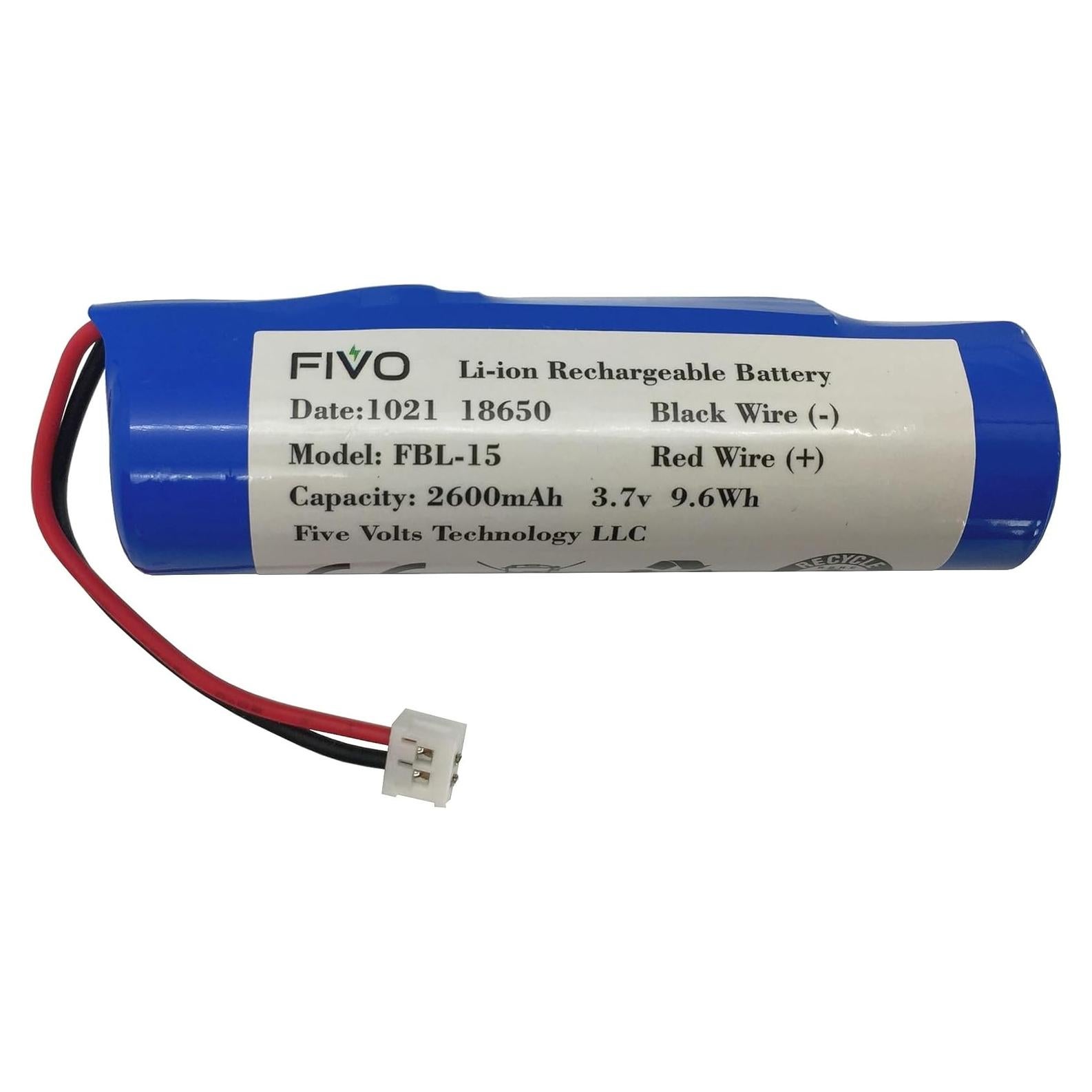 Batería de Reemplazo FIVO 3.7V 2600mAh para Cortadoras Wahl