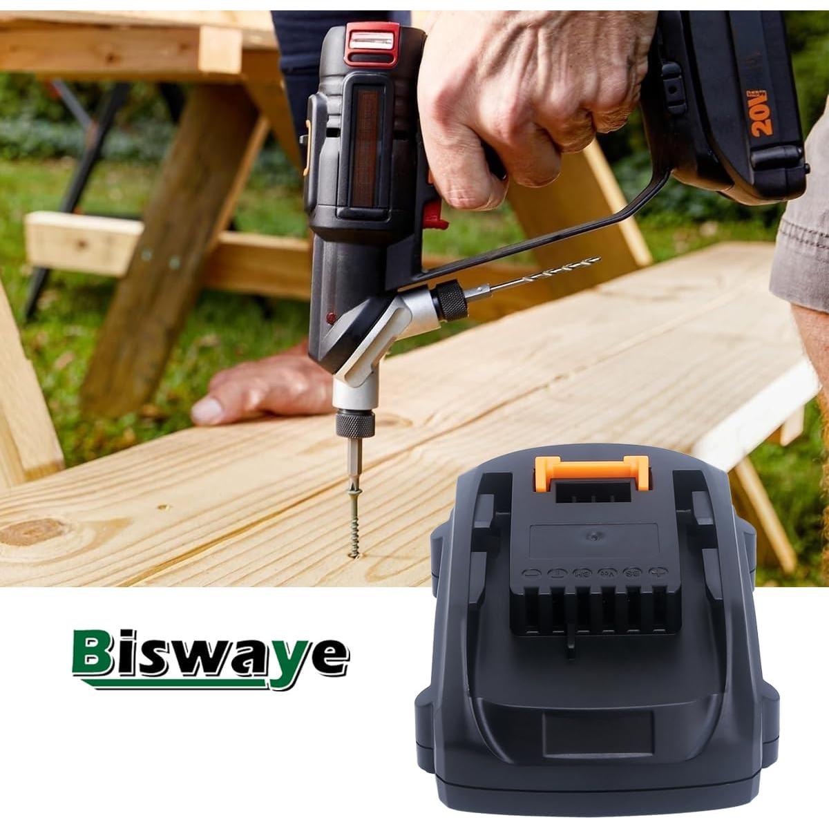 Batería de Litio 20V 4.0Ah Biswaye WA3525 - Reemplazo Herramientas