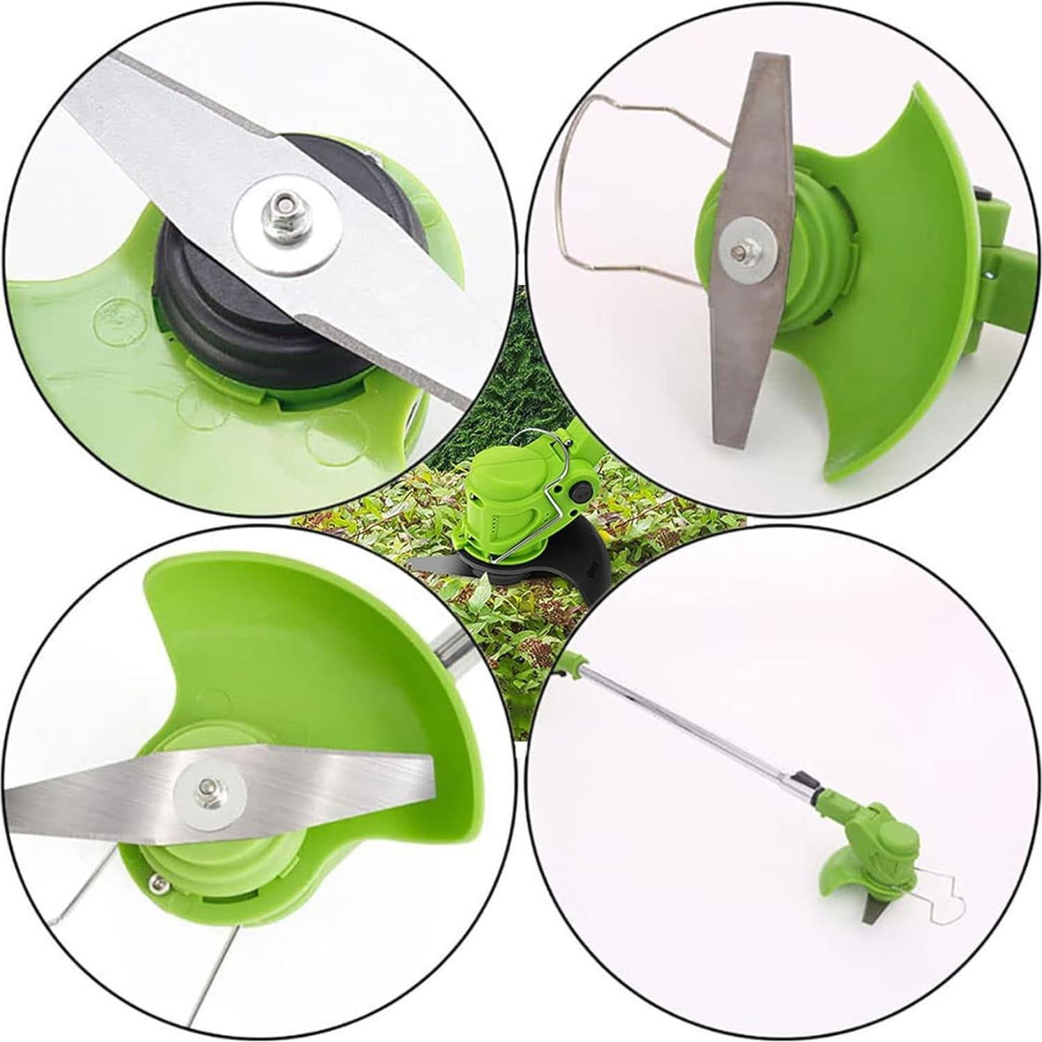 15 Piezas Cuchillas de Cortacésped CGNRONEAU para Desmalezadora