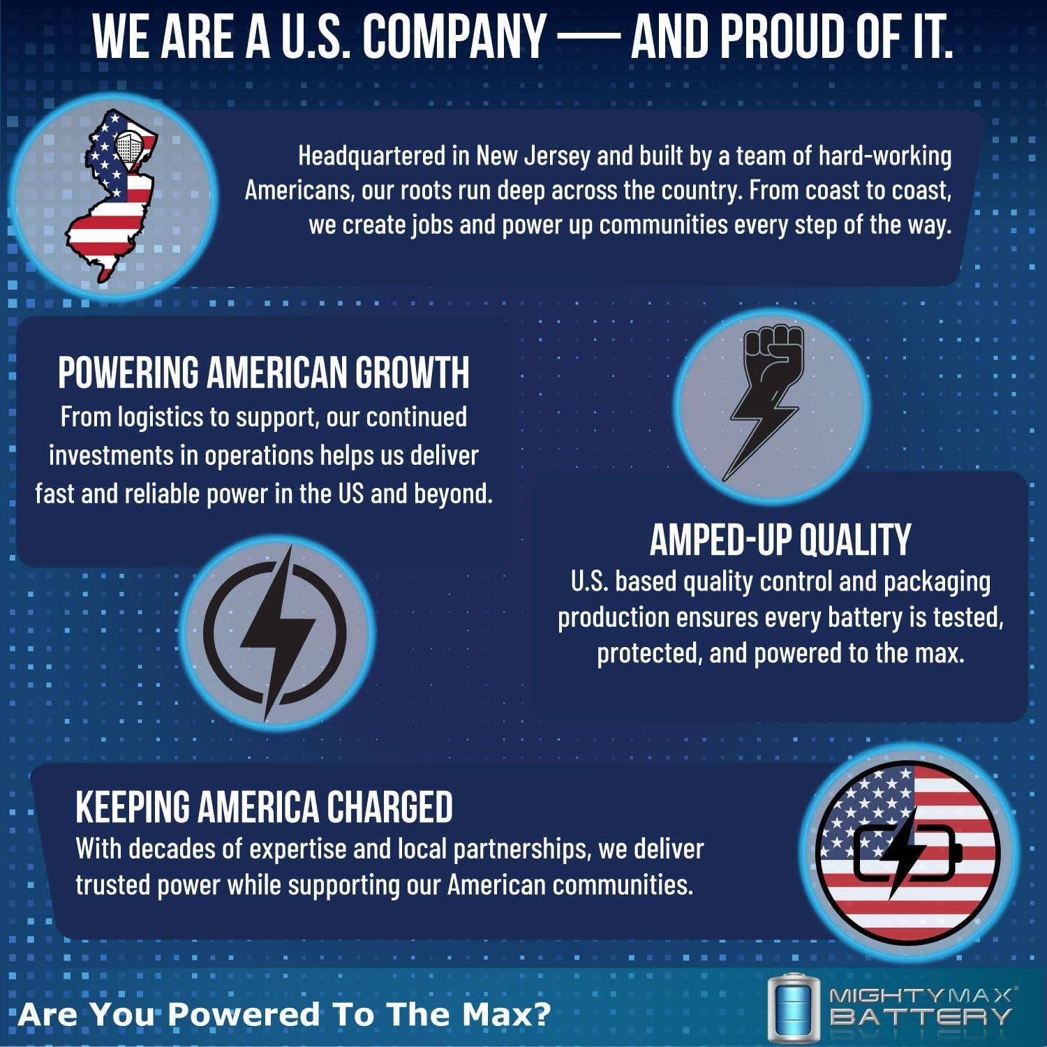 Batería recargable 12V 3AH Mighty Max ML3-12 SLA