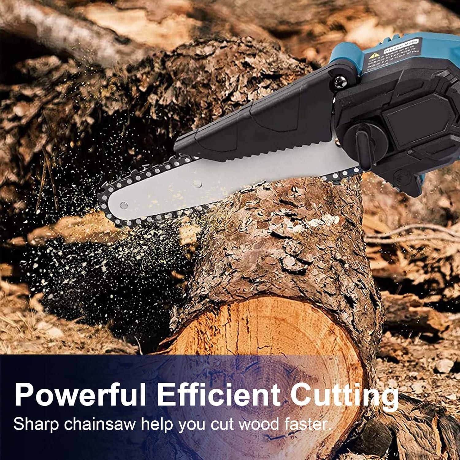 Cadena de sierra de 6 pulgadas PANZHENG - 4 piezas de acero