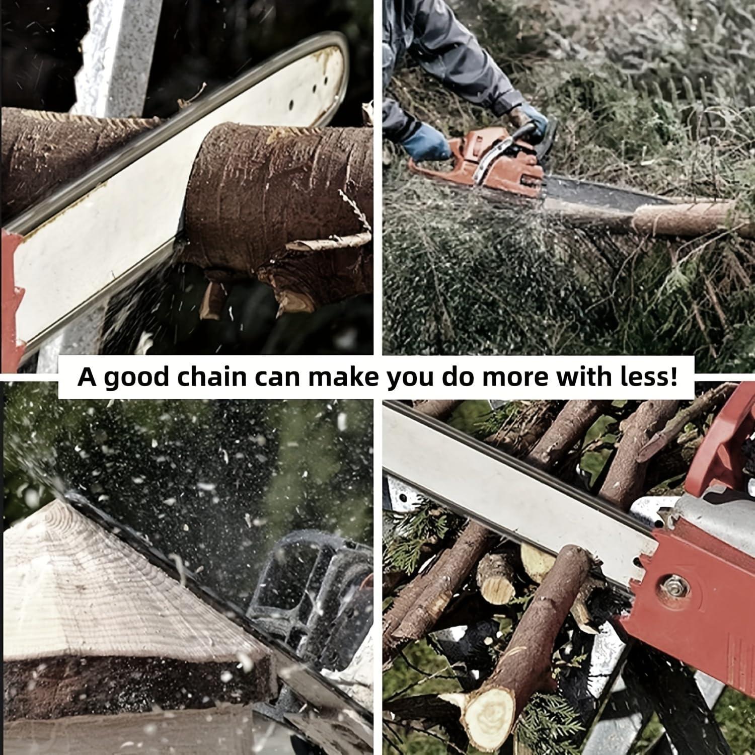 Cadenas de Reemplazo para Mini Motosierra UYEIKMLOP 10 y 15 cm