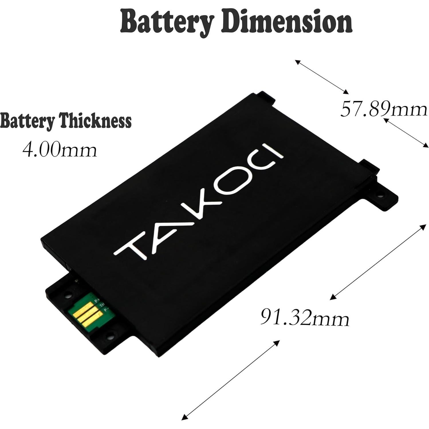 Batería de Reemplazo TAWUZUOR MC-354775-05 3.7V 1450mAh