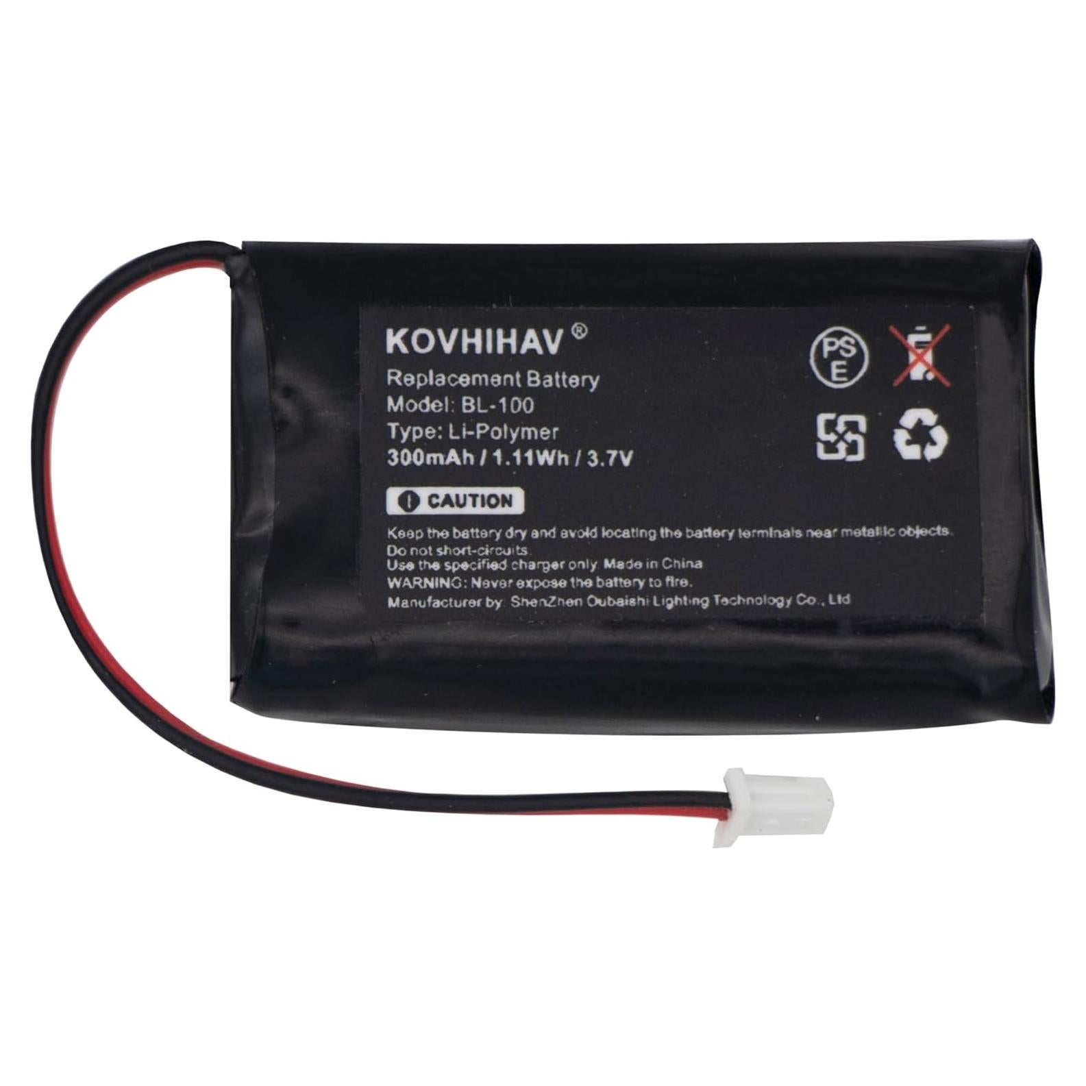 Batería de Reemplazo 3.7V 300mAh para Educador 300TS