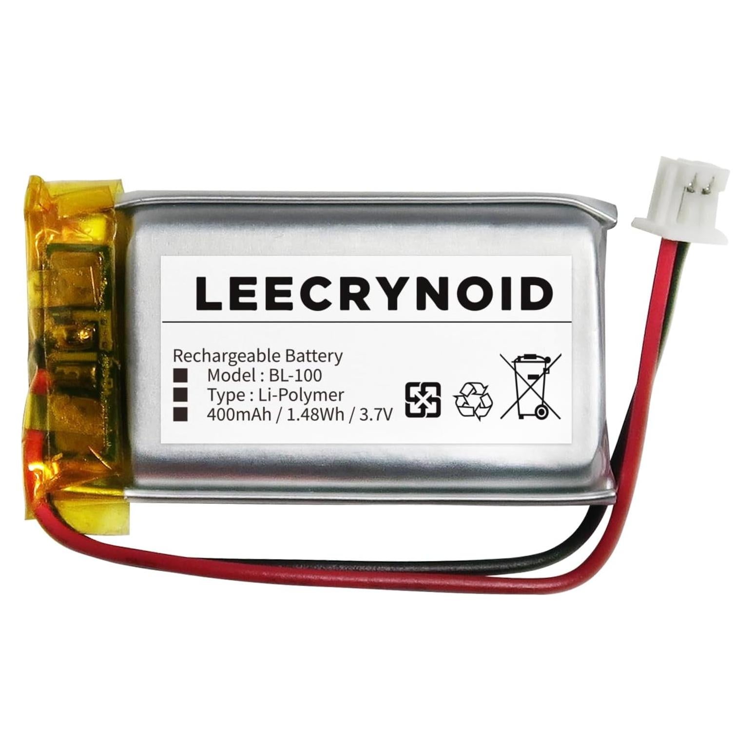 Batería de Reemplazo 3.7V 400mAh BL-100 para Educator