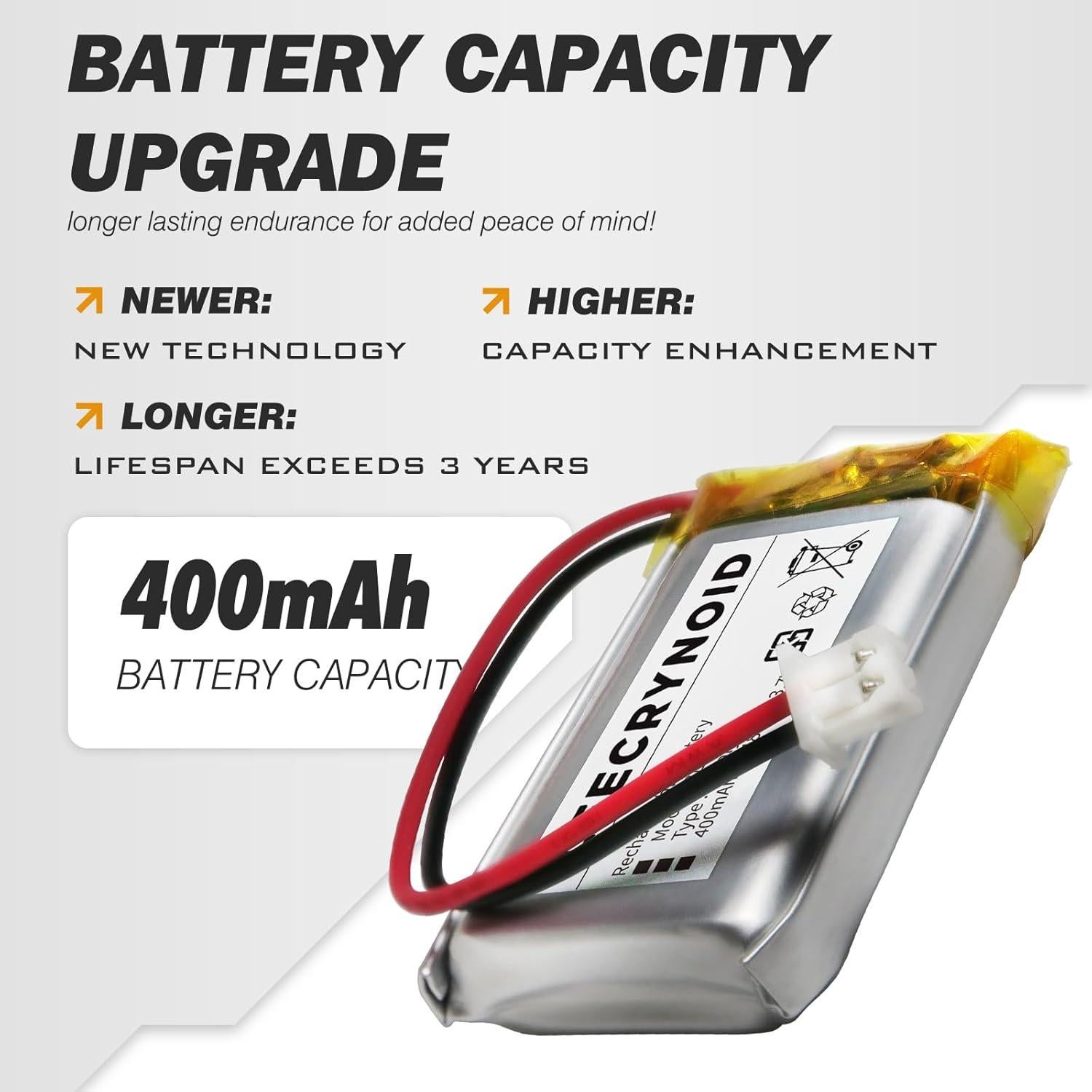 Batería de Reemplazo 3.7V 400mAh BL-100 para Educator