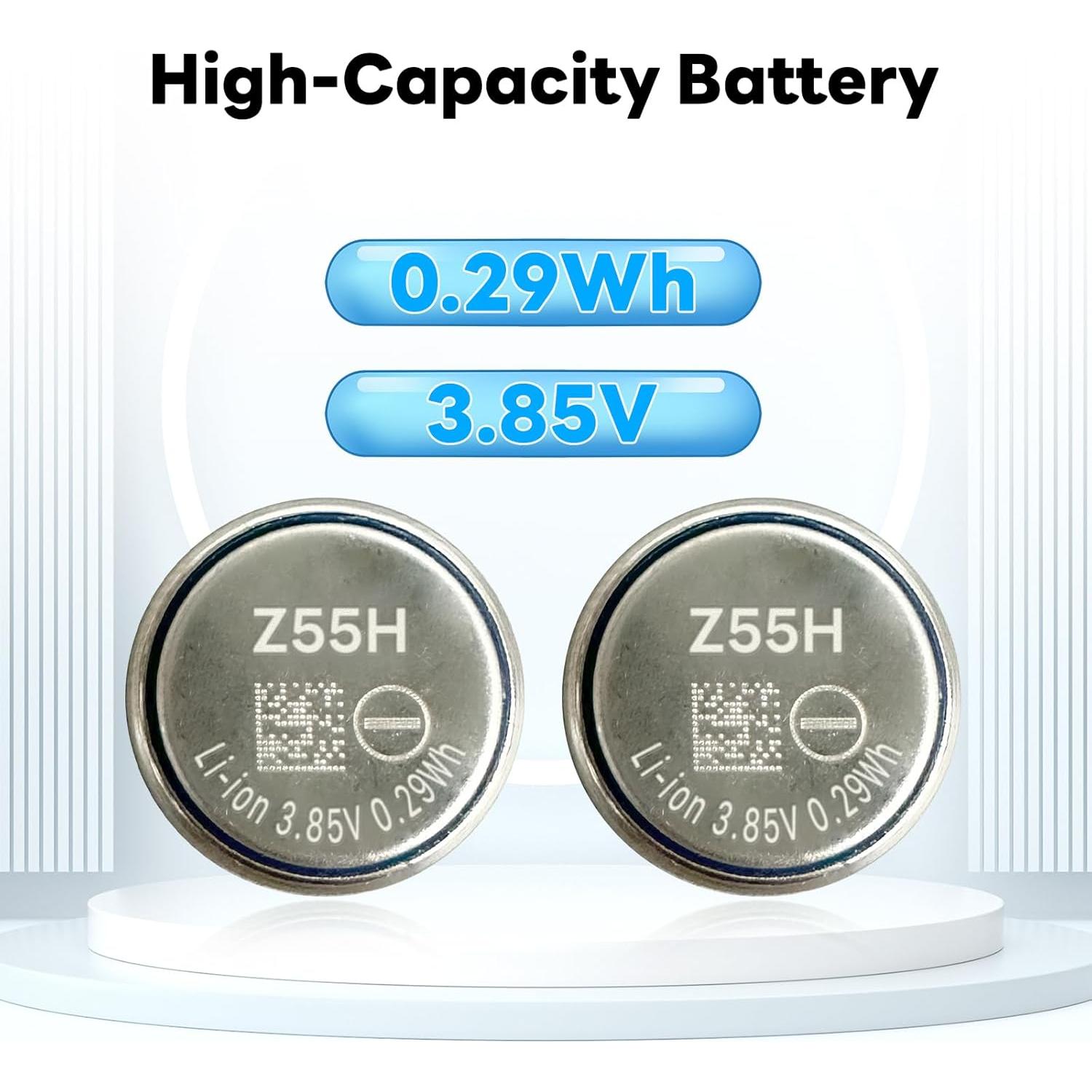 Batería Z55H 75mAh 2pack para auriculares Sony WF-1000XM4