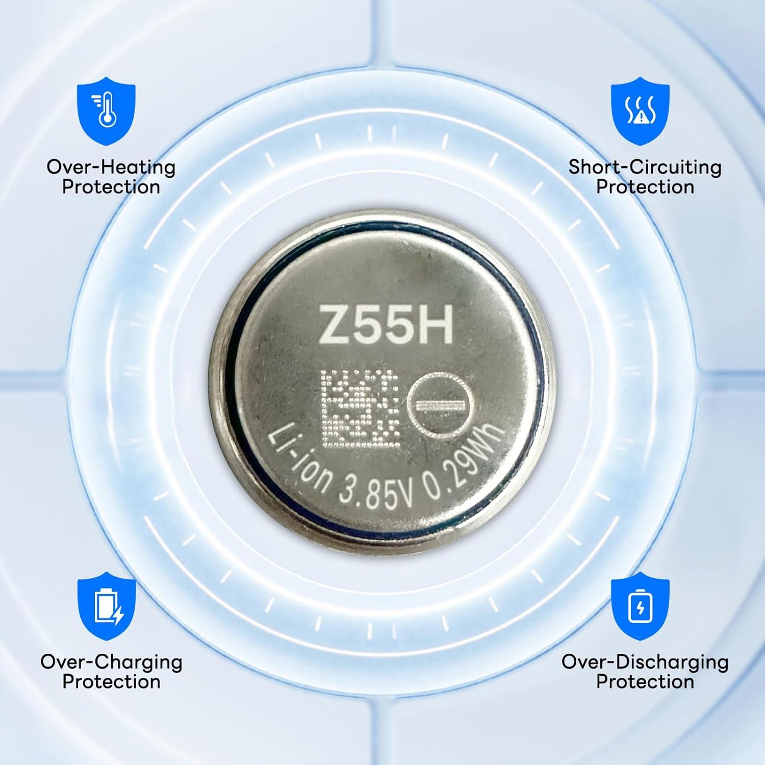 Batería Z55H 75mAh 2pack para auriculares Sony WF-1000XM4