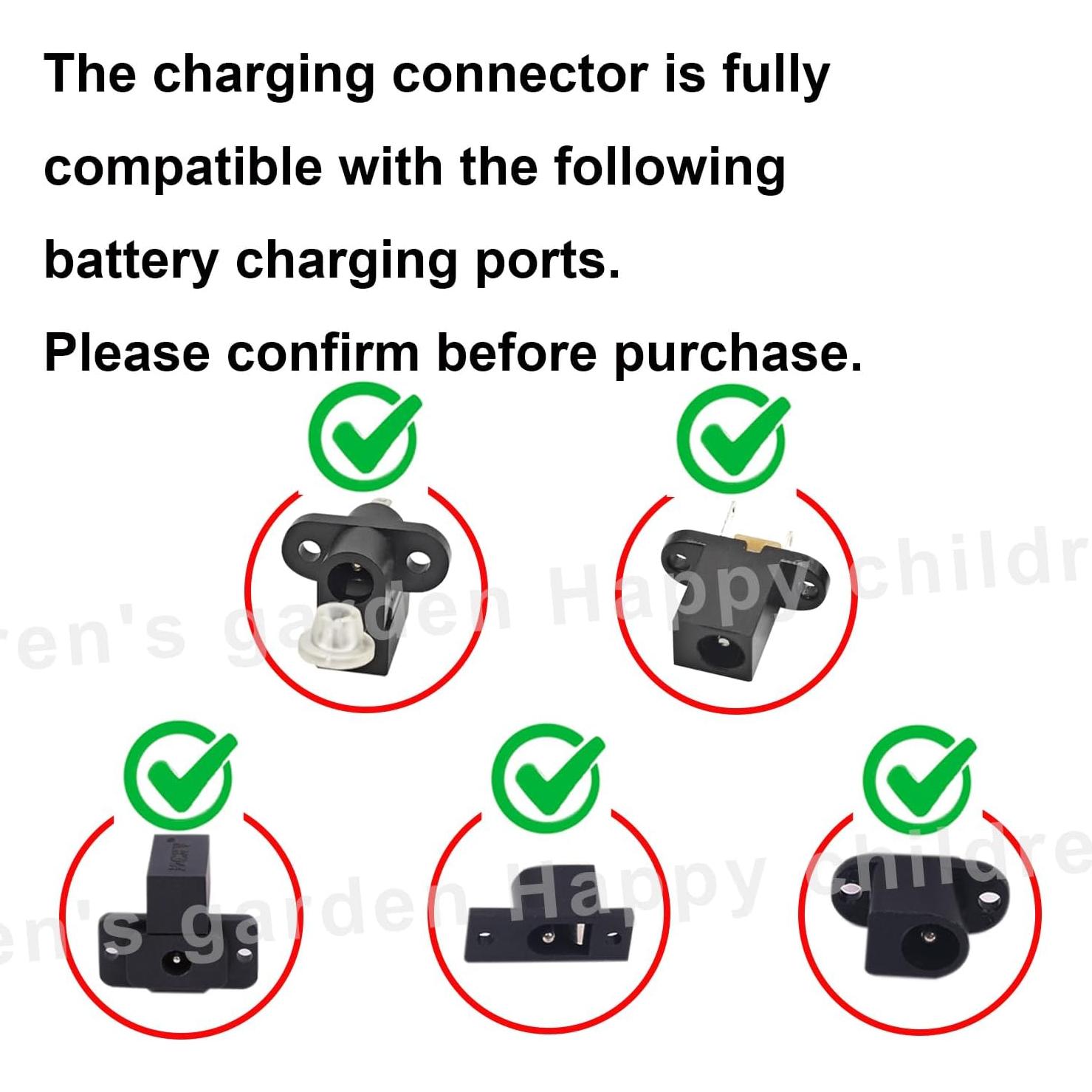 Cargador de Batería 12V FLHFULIHUA para Juguetes Eléctricos