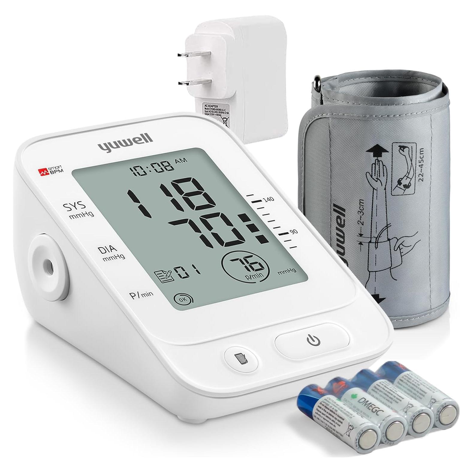 Monitor de Presión Arterial Yuwell YE660E Digital con Voz