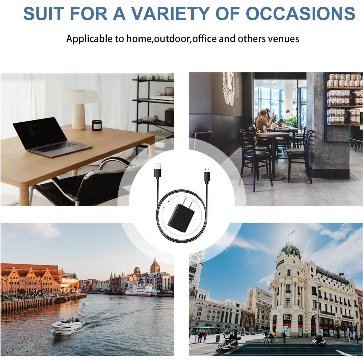 Cable de Carga Micro USB para Bomba Insulina Tandem t:slim X2 1.52m