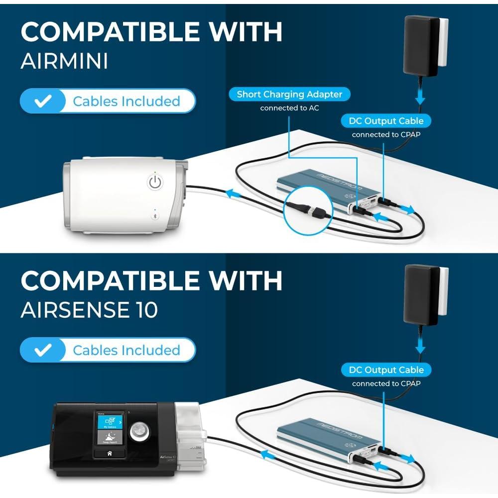 Batería Medistrom Pilot-24 Lite 95Wh para CPAP 24V