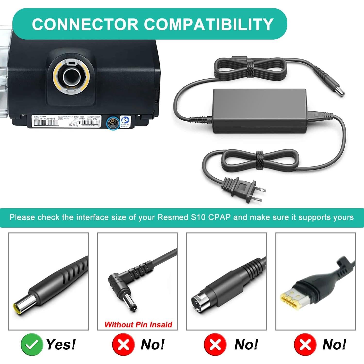 Adaptador de Corriente ResMed AirSense 10 24V 90W