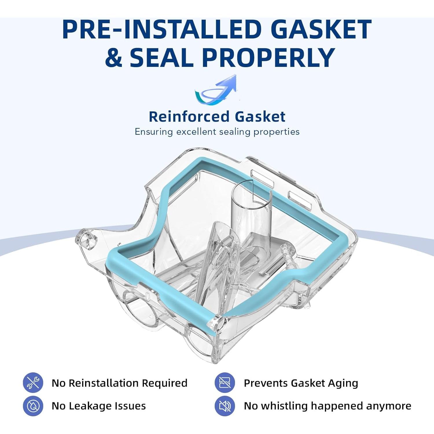 Cámara de Agua CPAP CUORD para AirSense 10 y Aircurve 10