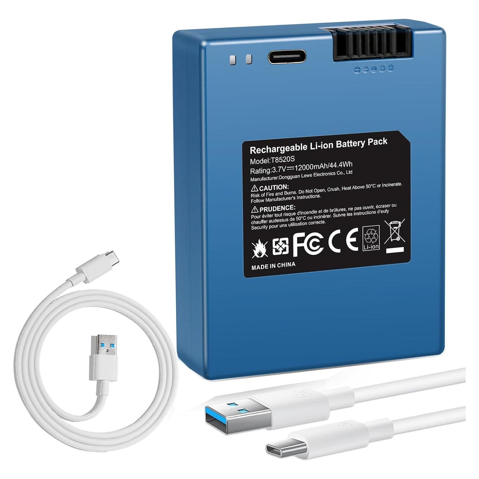 Batería Recargable 12000mAh eufy S220 S230 S231 S330 E330